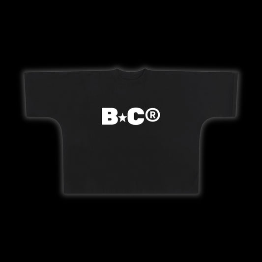 ONE STITCH HEAVY TEE [BLACK]