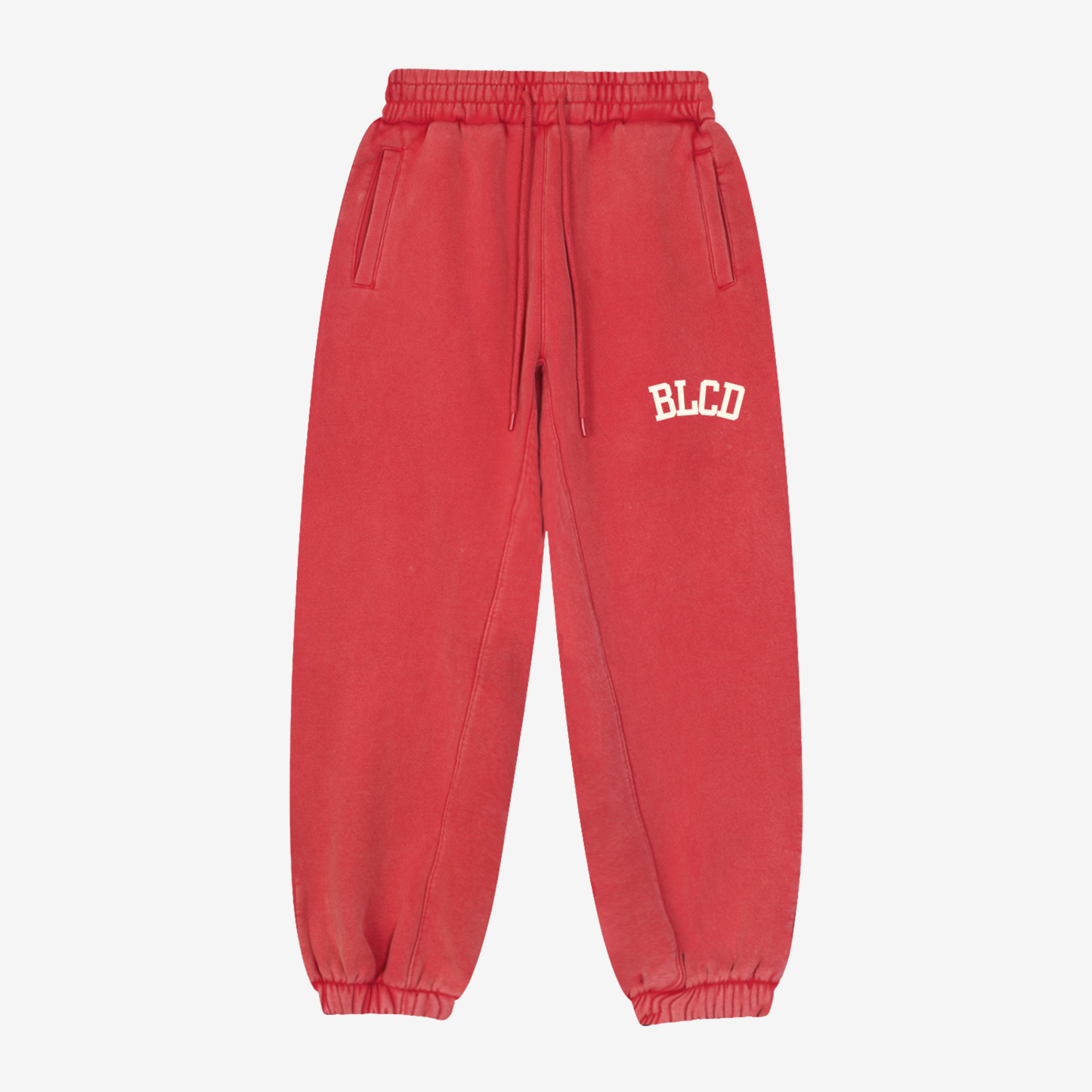 SNOW WASH JOGGER SWEATPANT [RED]