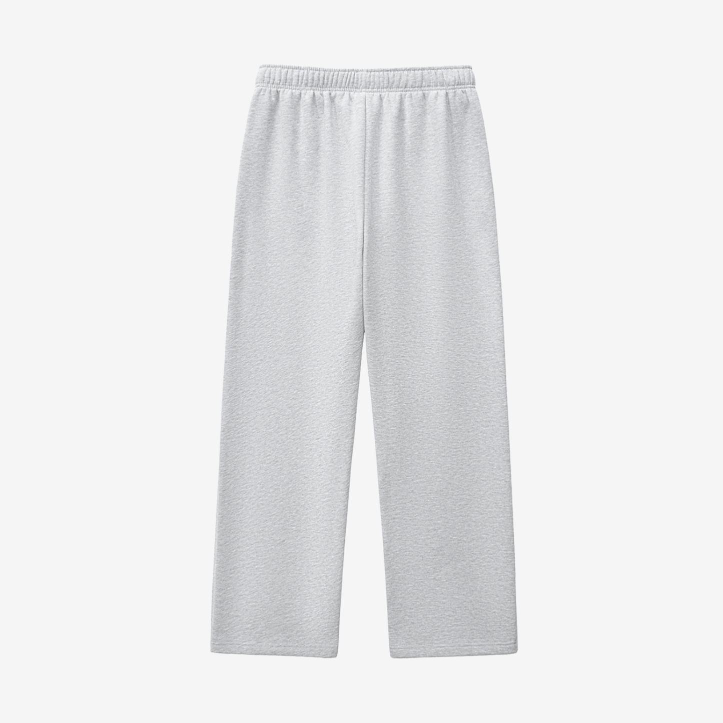 CONTRAST-STITCHED FLEECE SWEATPANT [GRAY]