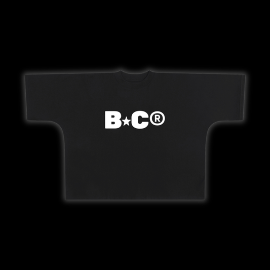 OVERSIZED *ONE-STITCH* HEAVY TEE [BLACK]