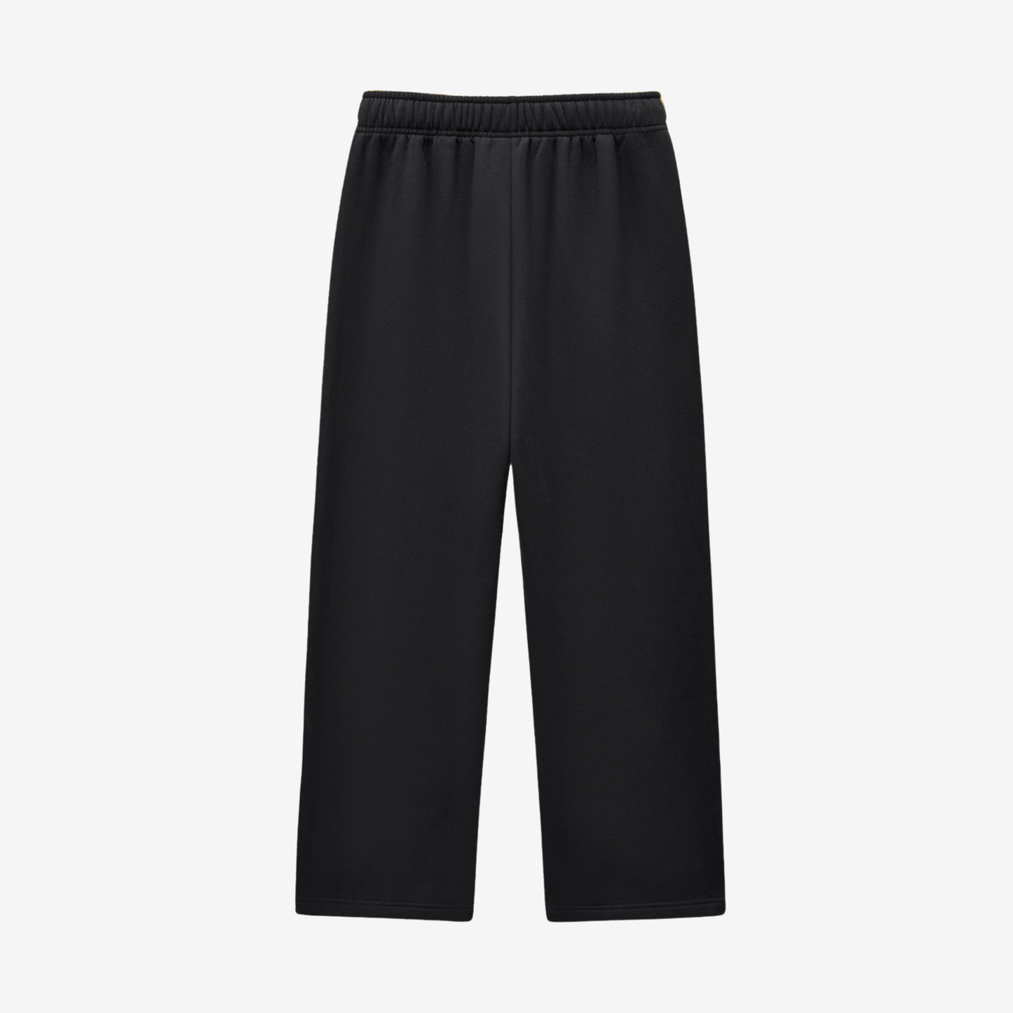 CONTRAST-STITCHED SWEATPANT [BLACK]