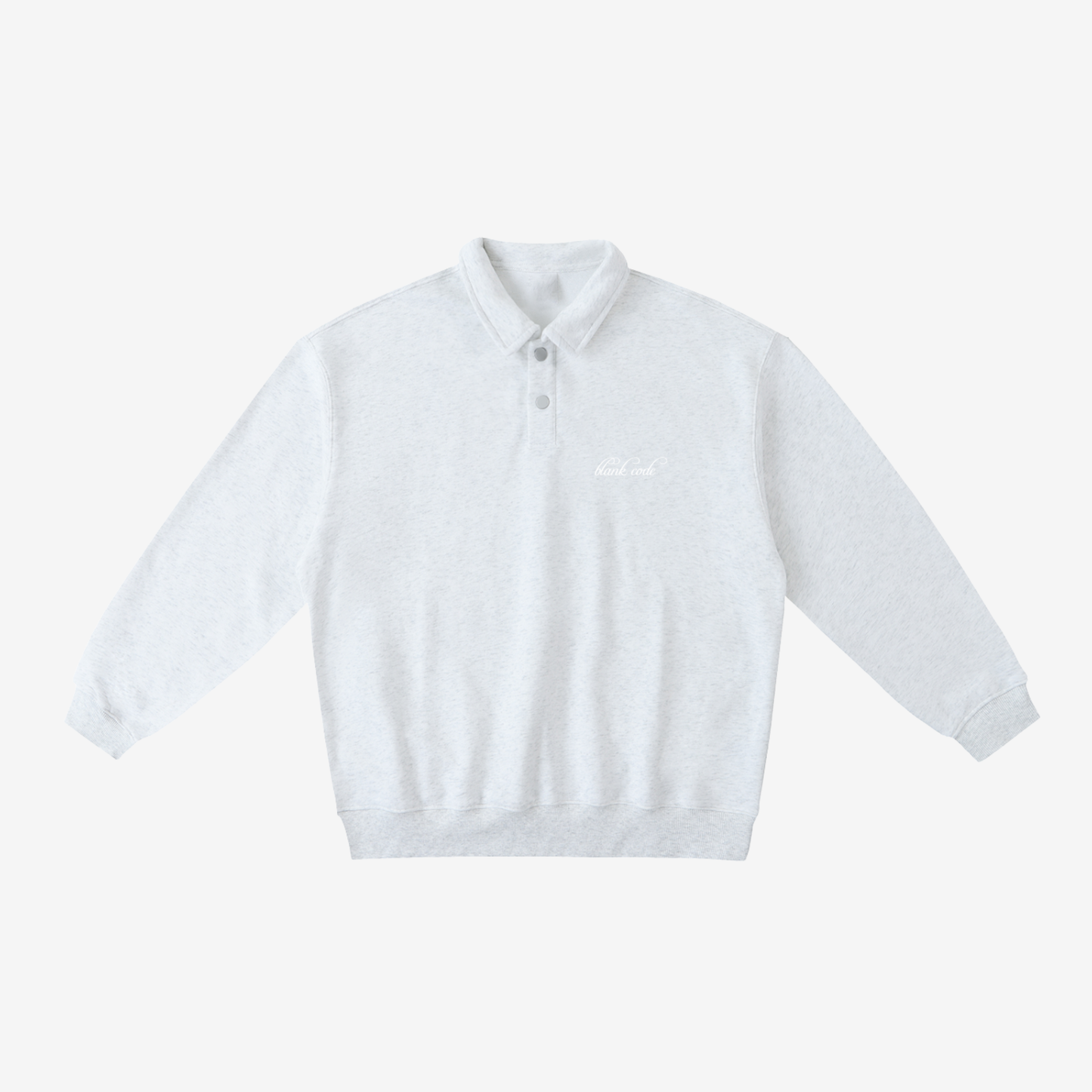 HEAVYWEIGHT POLO-COLLAR [GRAY]