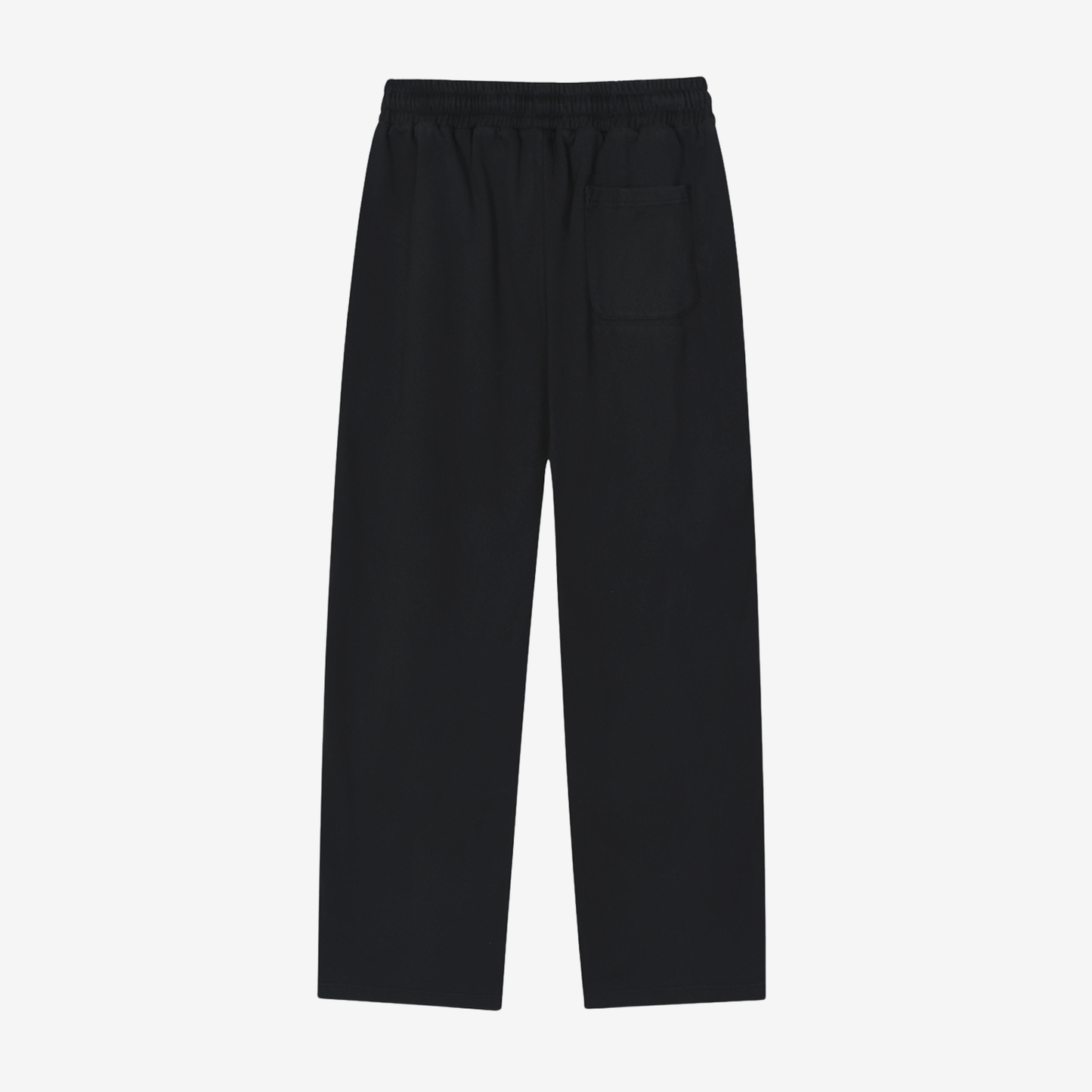 MIDNIGHT REFLECTION-STRIPED SWEATPANT [BLACK]