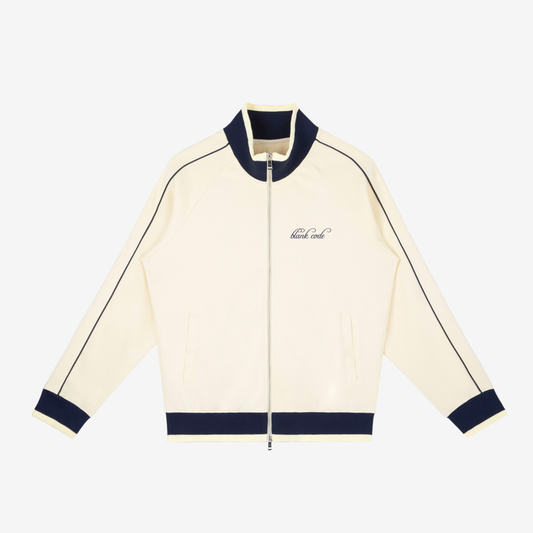LUXURY ZIP TRACK JACKET [MILD APRICOT]