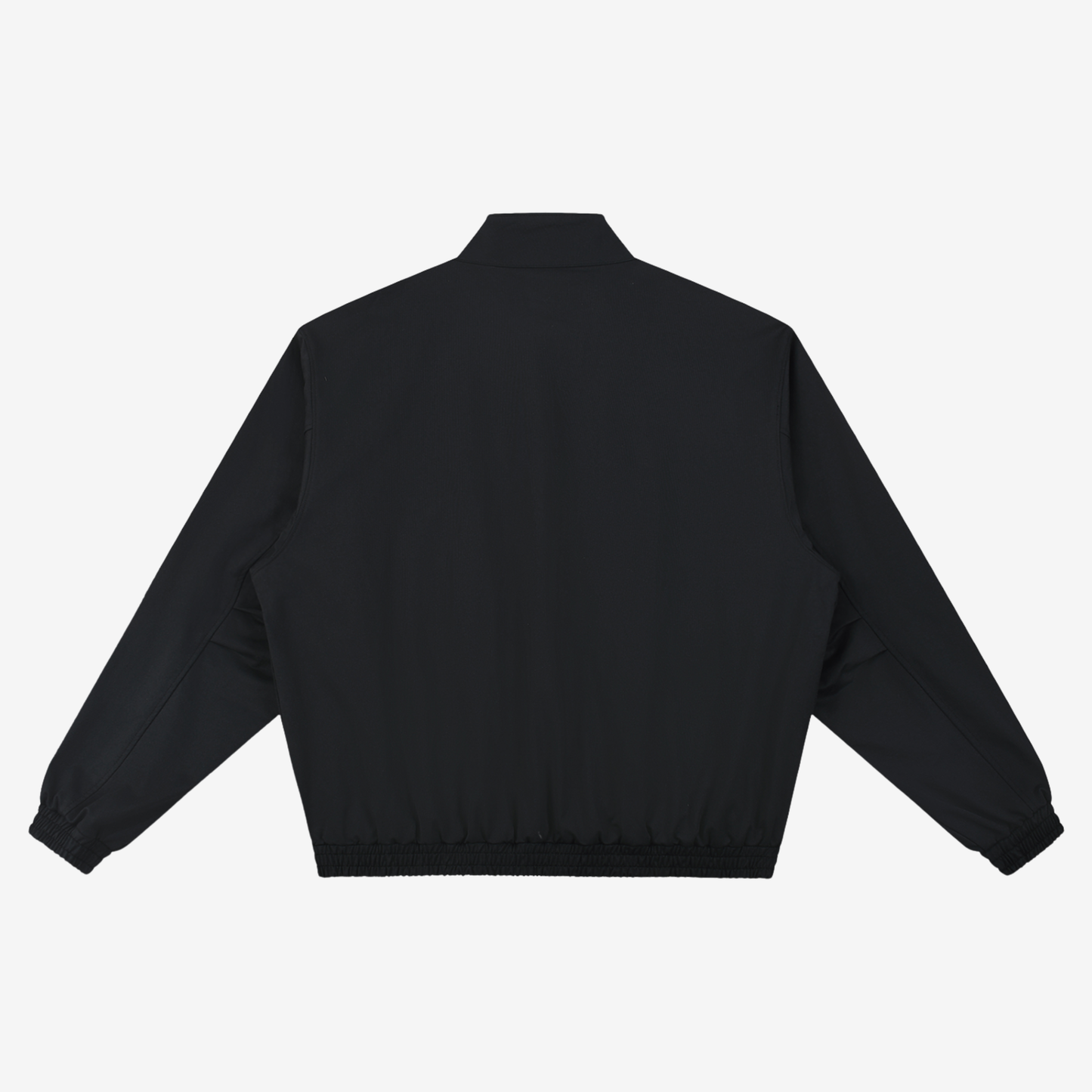 STAND COLLAR BOMBER JACKET [BLACK]