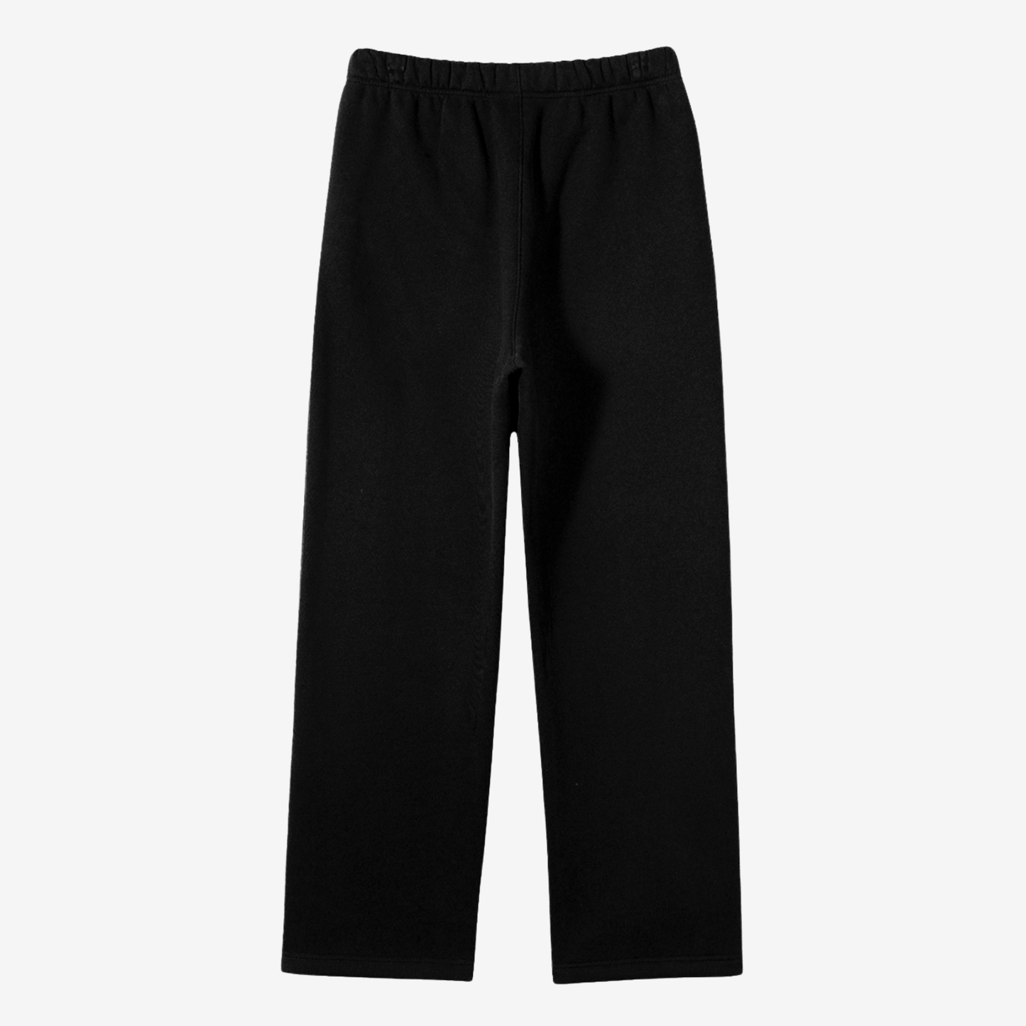 FLEECE STRAIGHT LEG SWEATPANT [BLACK]