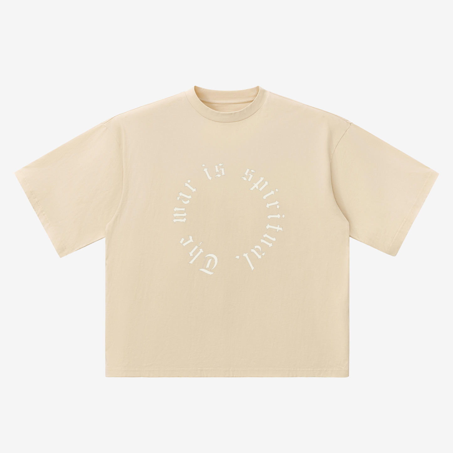 OVERSIZED DROP SHOULDER TEE [APRICOT]