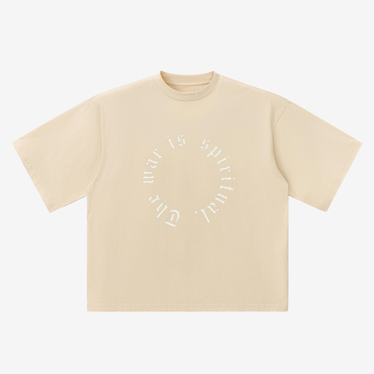OVERSIZED DROP SHOULDER TEE [APRICOT]