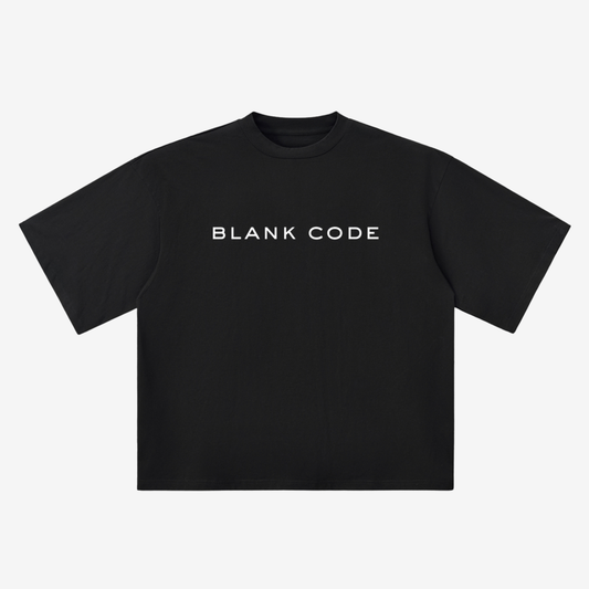 OVERSIZED DROP SHOULDER TEE [BLACK]
