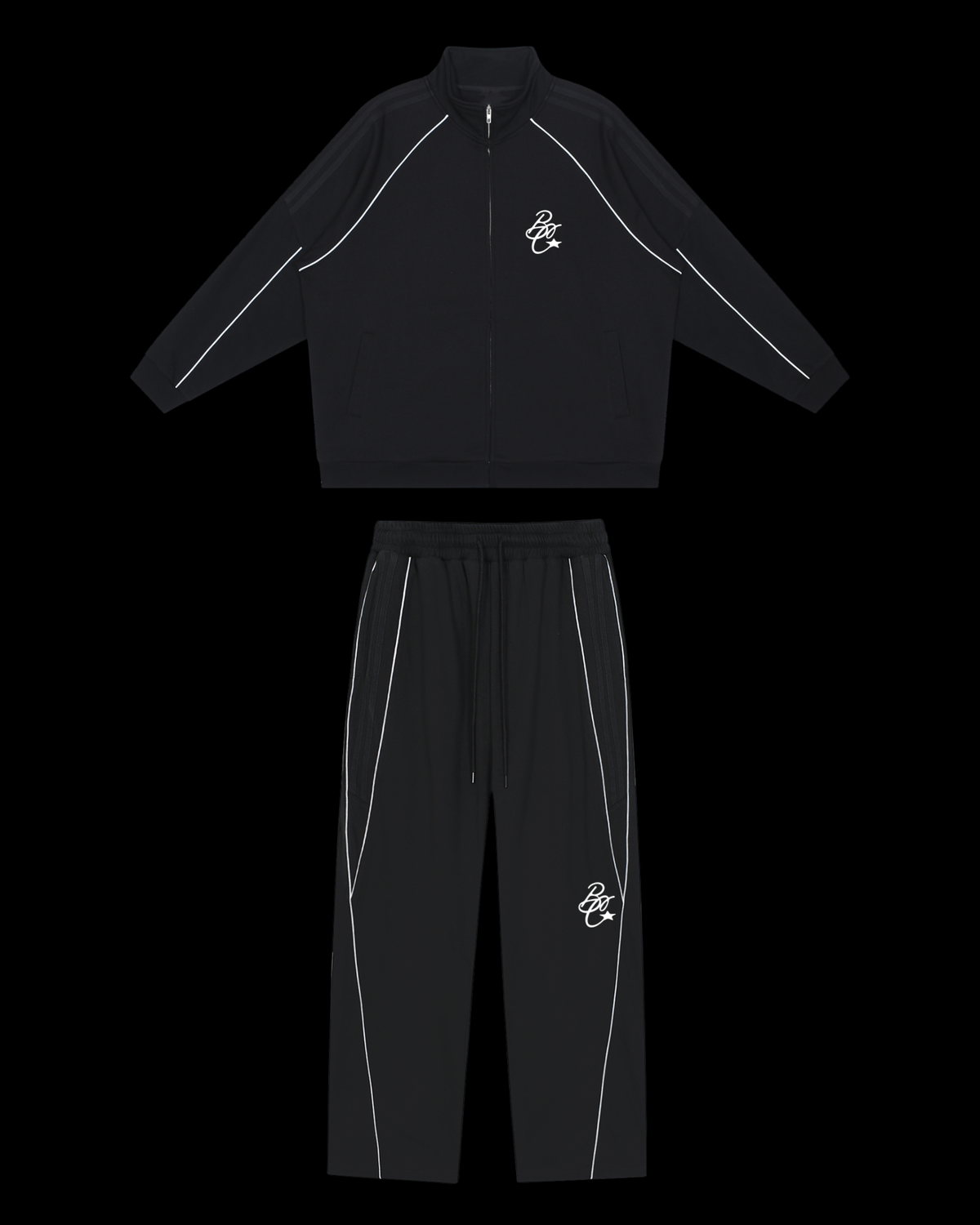 NOCTURNE REFLECTIVE SET [BLACK]