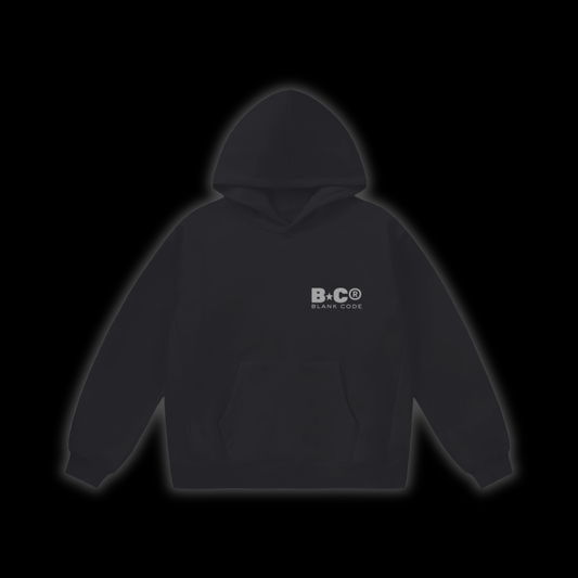 DAILY CODED HOODIE [BLACK]