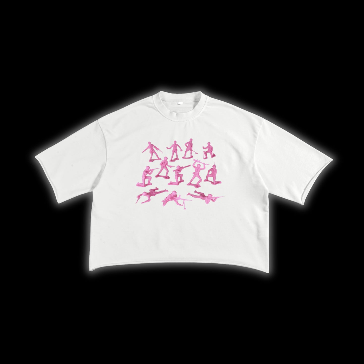 French Terry Raw Edge T-Shirt