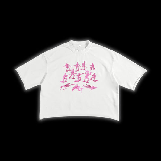 French Terry Raw Edge T-Shirt