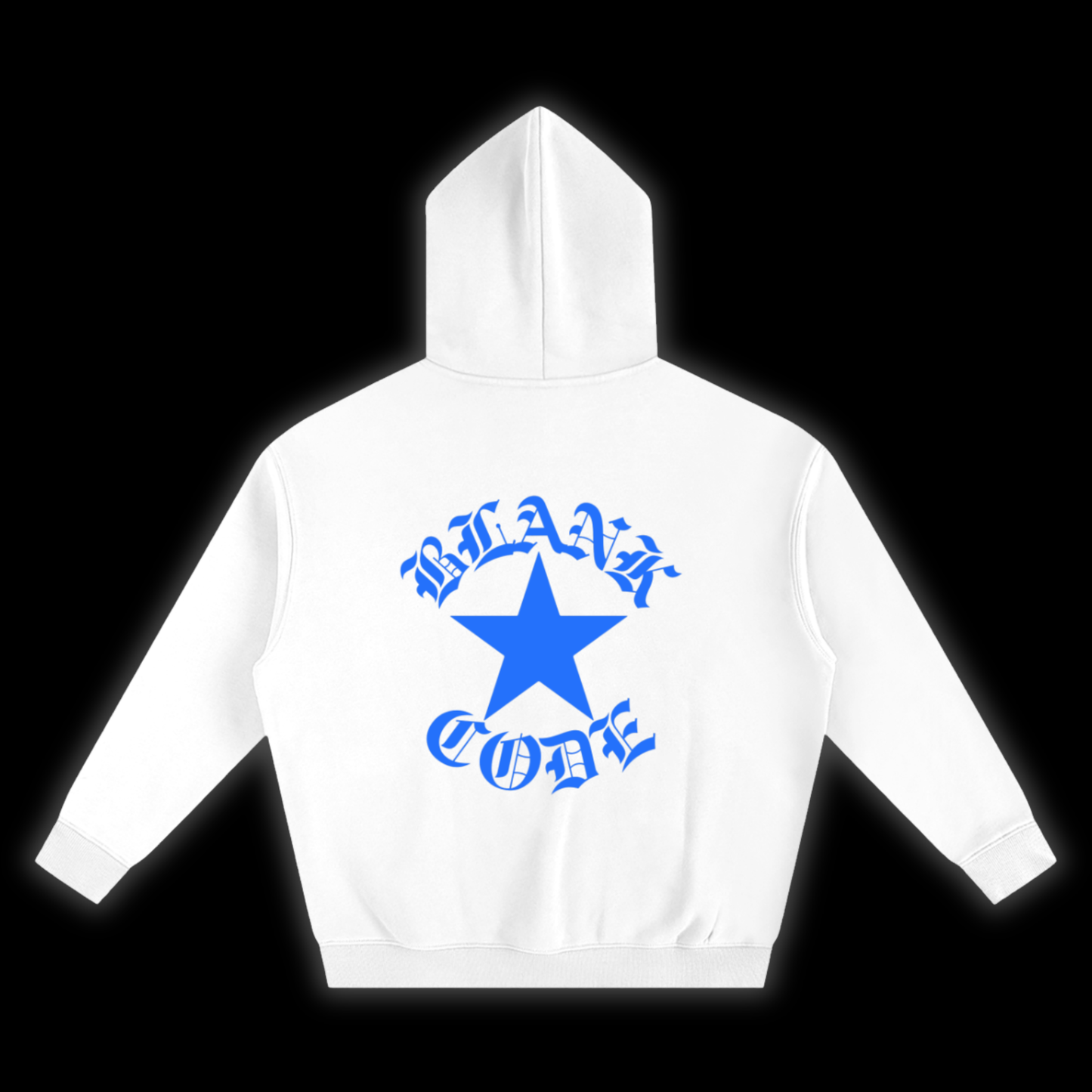 BLU CREST HOODIE [WHITE]