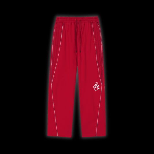 Reflection Striped Straight-Leg Sweatpants