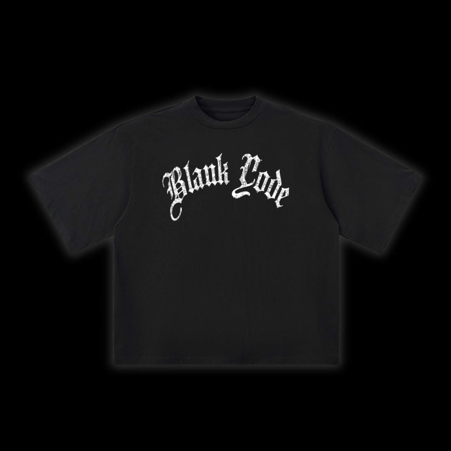 DROP SHOULDER TEE [BLACK]