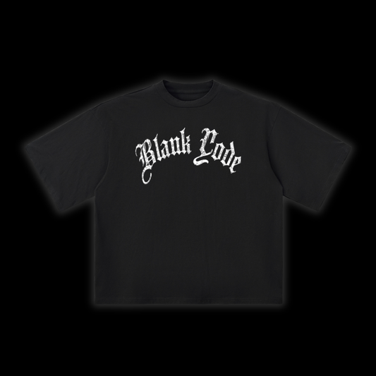 ARCHIVE SCRIPT TEE [BLACK]