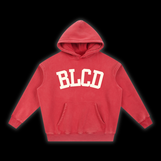 Snow Wash Fleece Oversize Hoodie