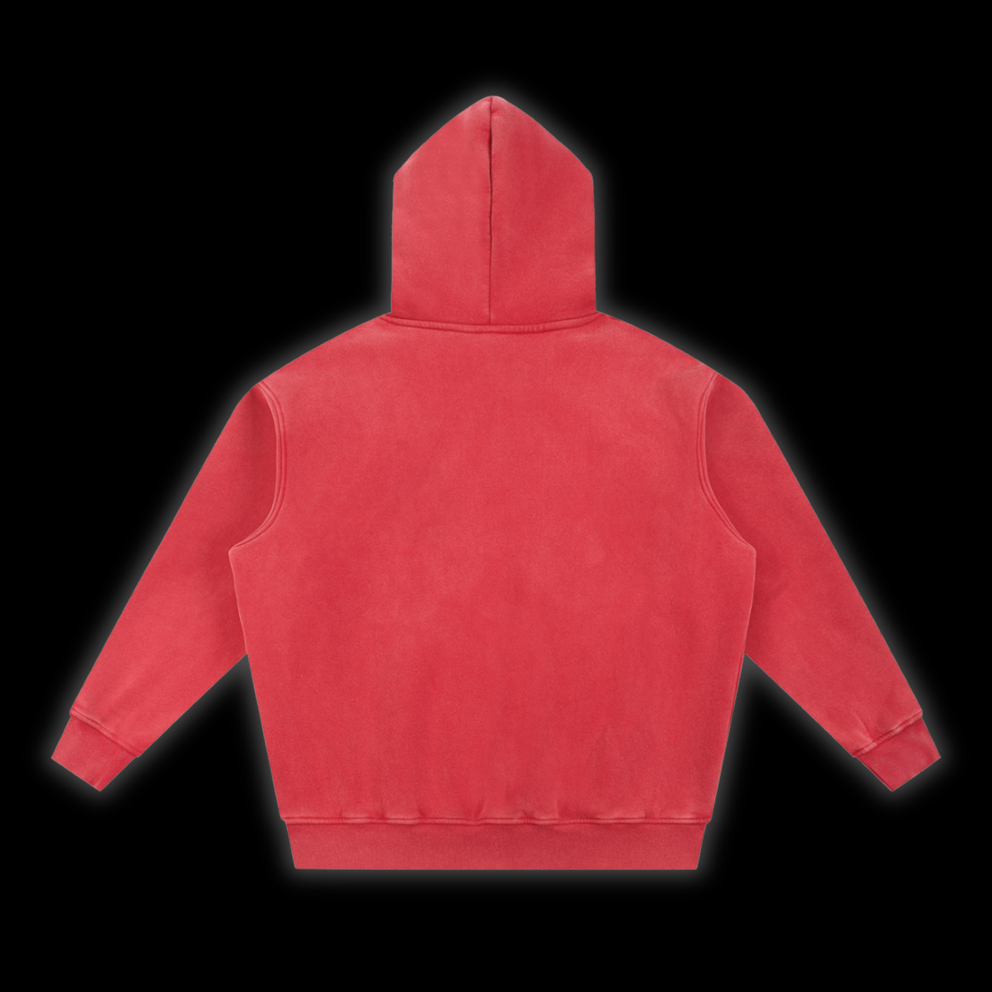 Snow Wash Fleece Oversize Hoodie
