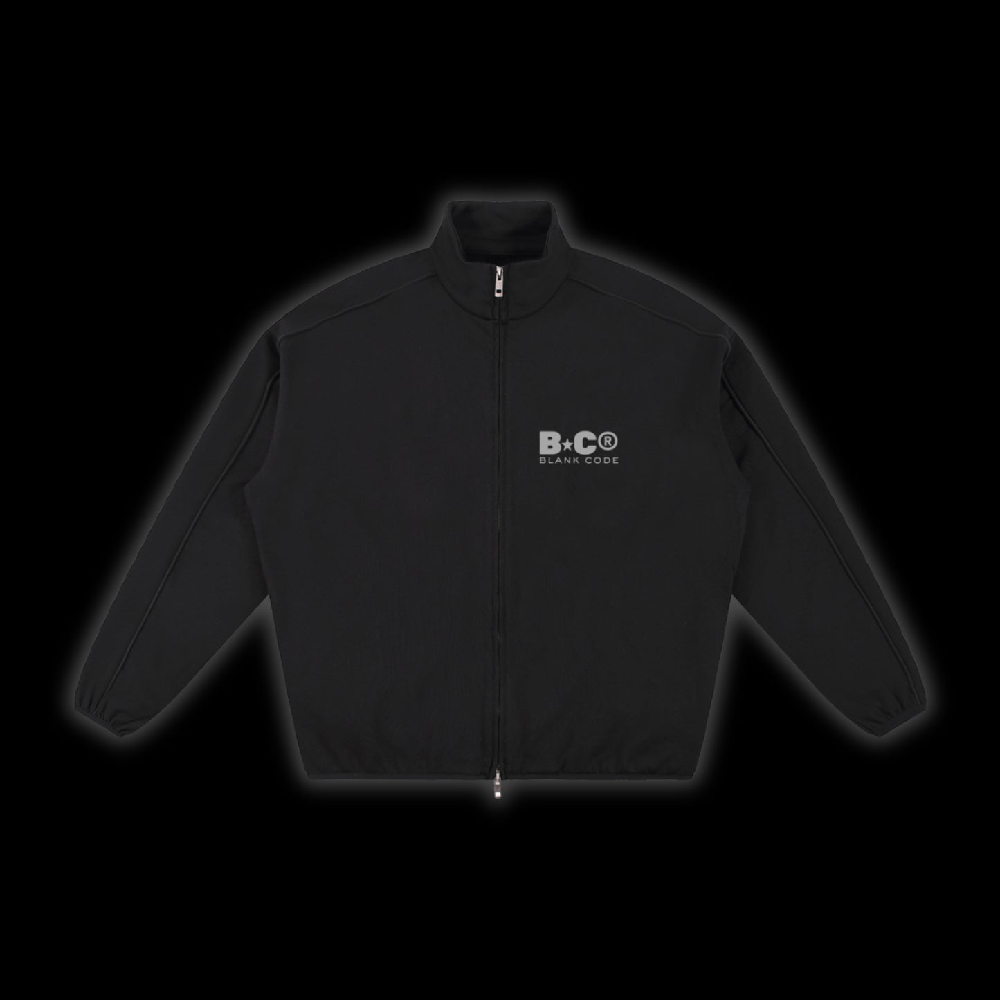 ESSENTIAL HEAVYWEIGHT COLLAR JACKET [BLACK]