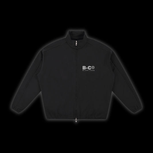 ESSENTIAL HEAVYWEIGHT COLLAR JACKET [BLACK]