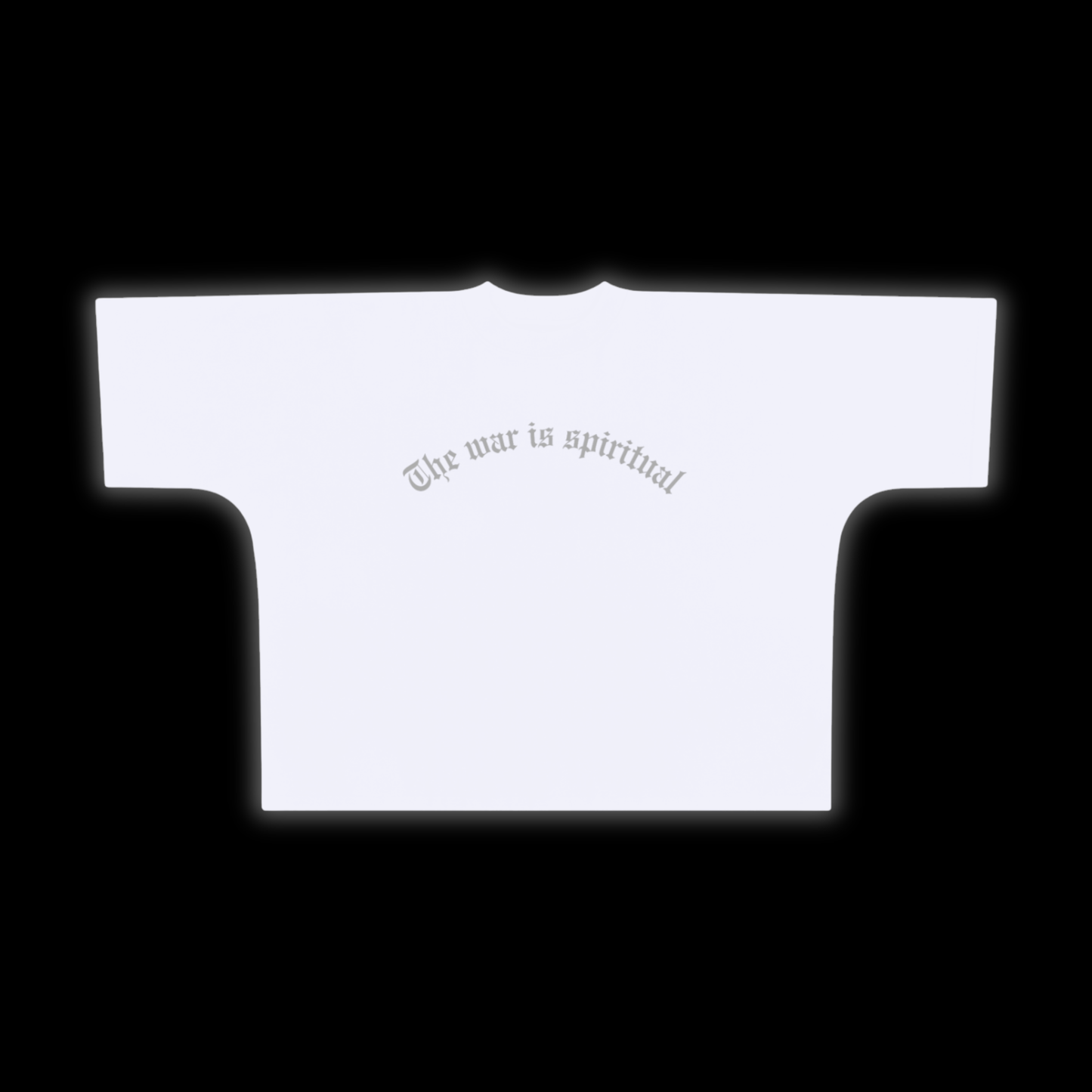 *ONE-STITCH* HEAVY 'MOTTO' TEE [WHITE]
