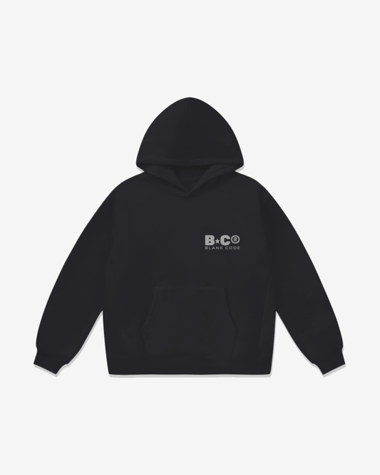 DAILY-CODED HOODIE [BLACK]