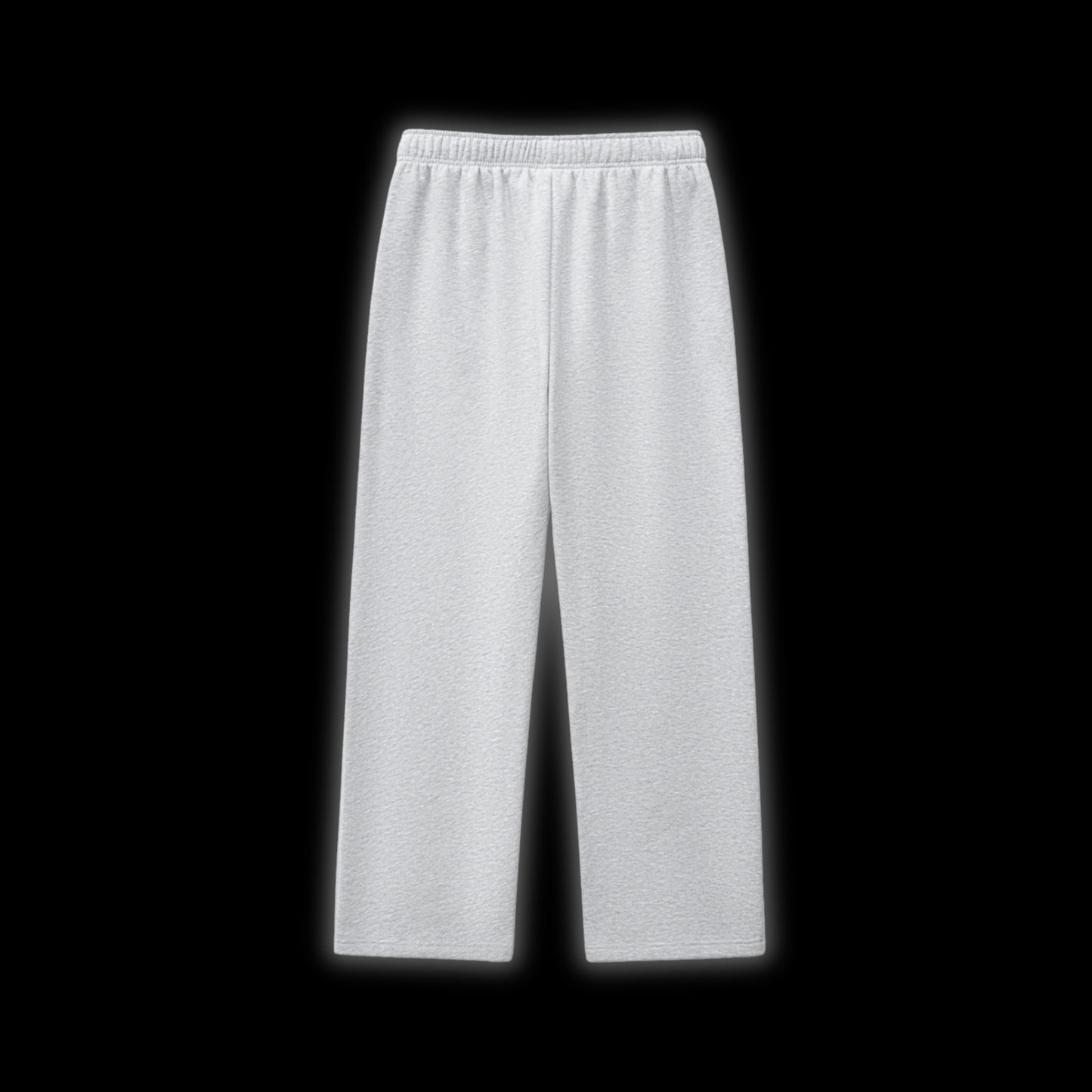 CONTRAST-STITCHED FLEECE SWEATPANT [GRAY]