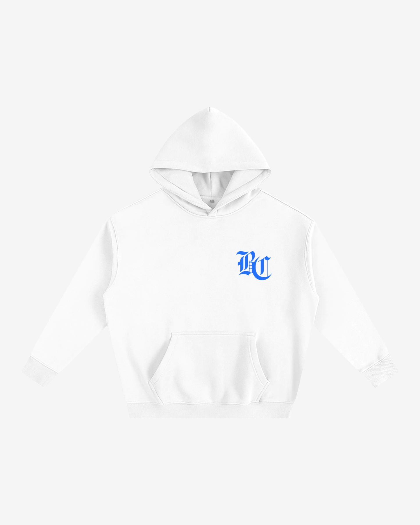 BLUE CREST HOODIE [WHITE]