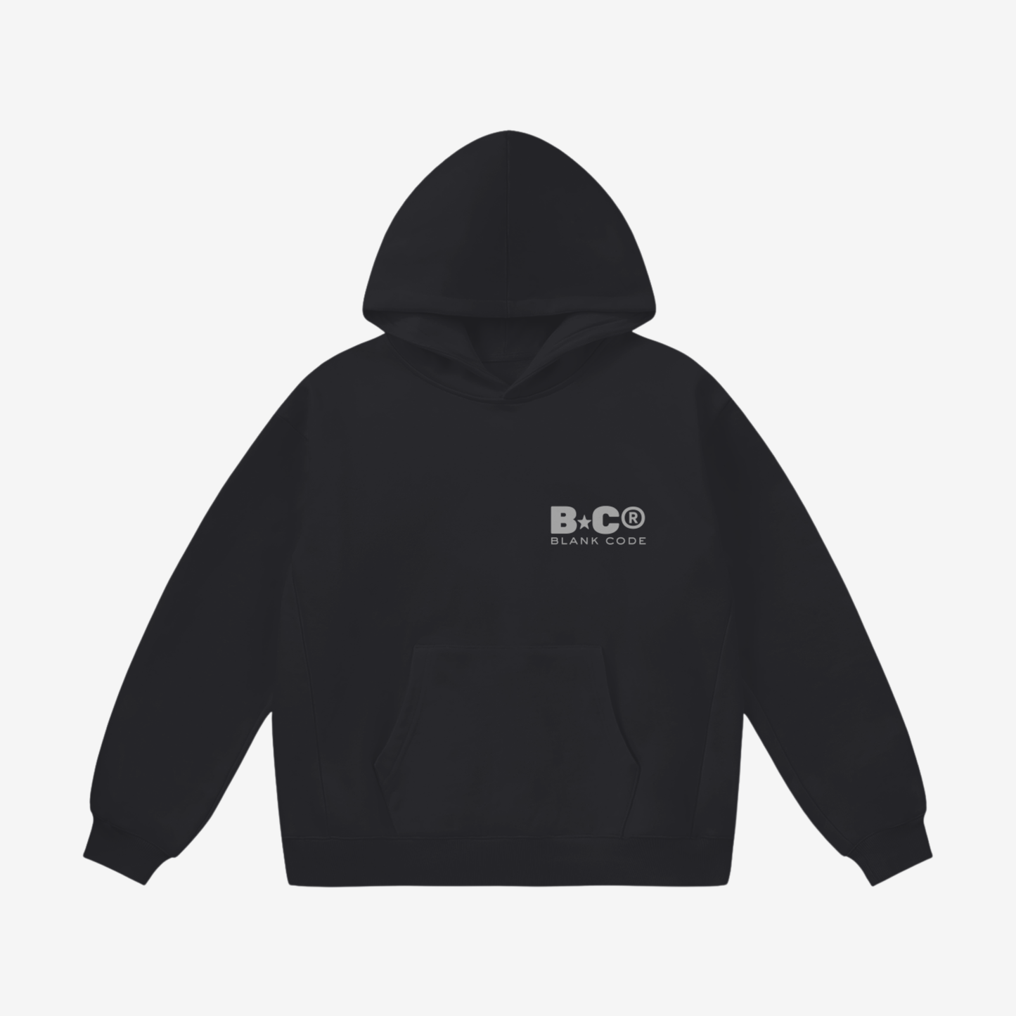 DAILY-CODED HOODIE [BLACK]