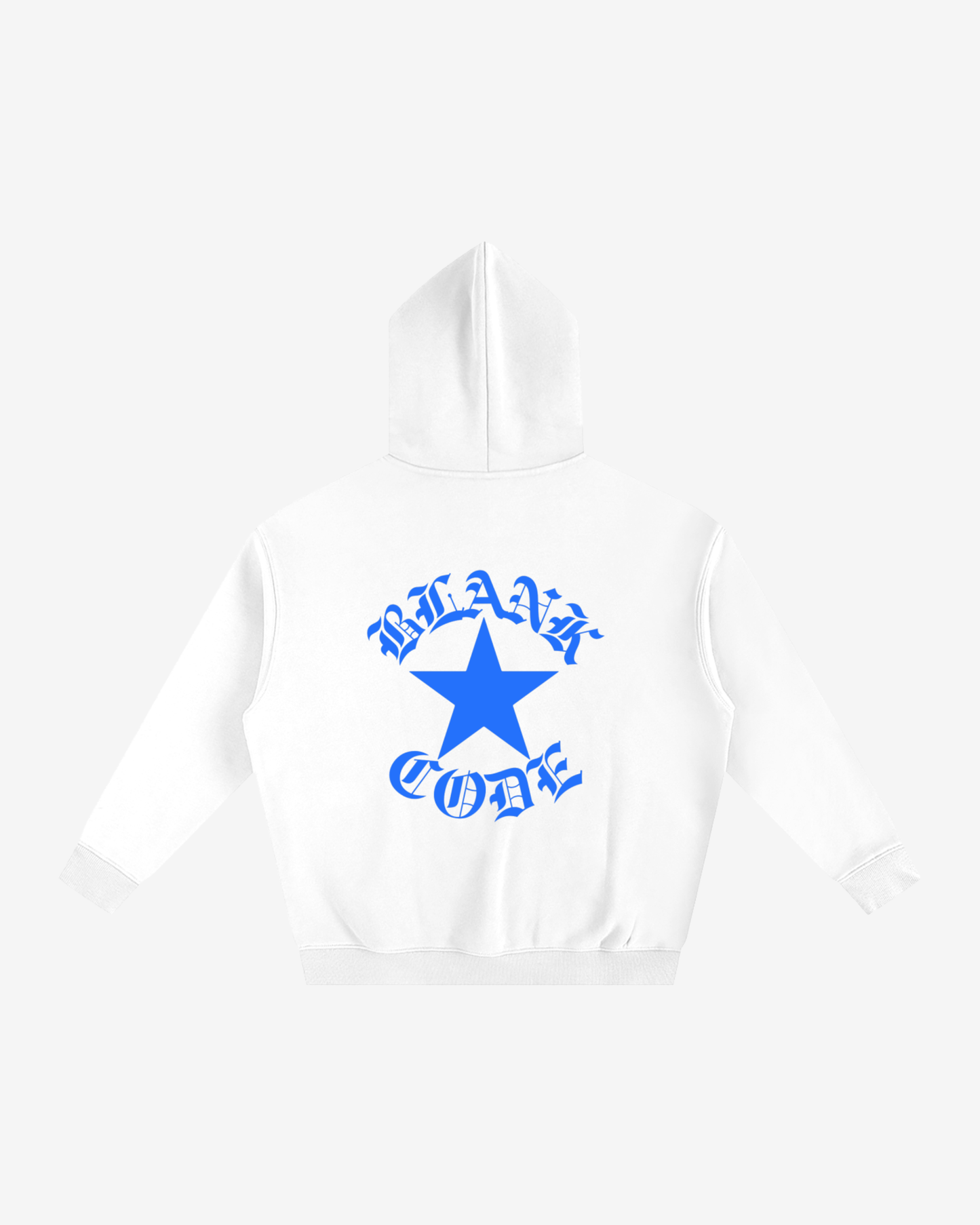 BLUE CREST HOODIE [WHITE]