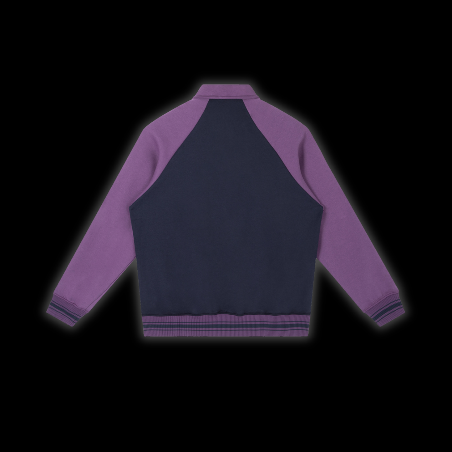 LUXURY VARSITY JACKET [NAVY/PURPLE]