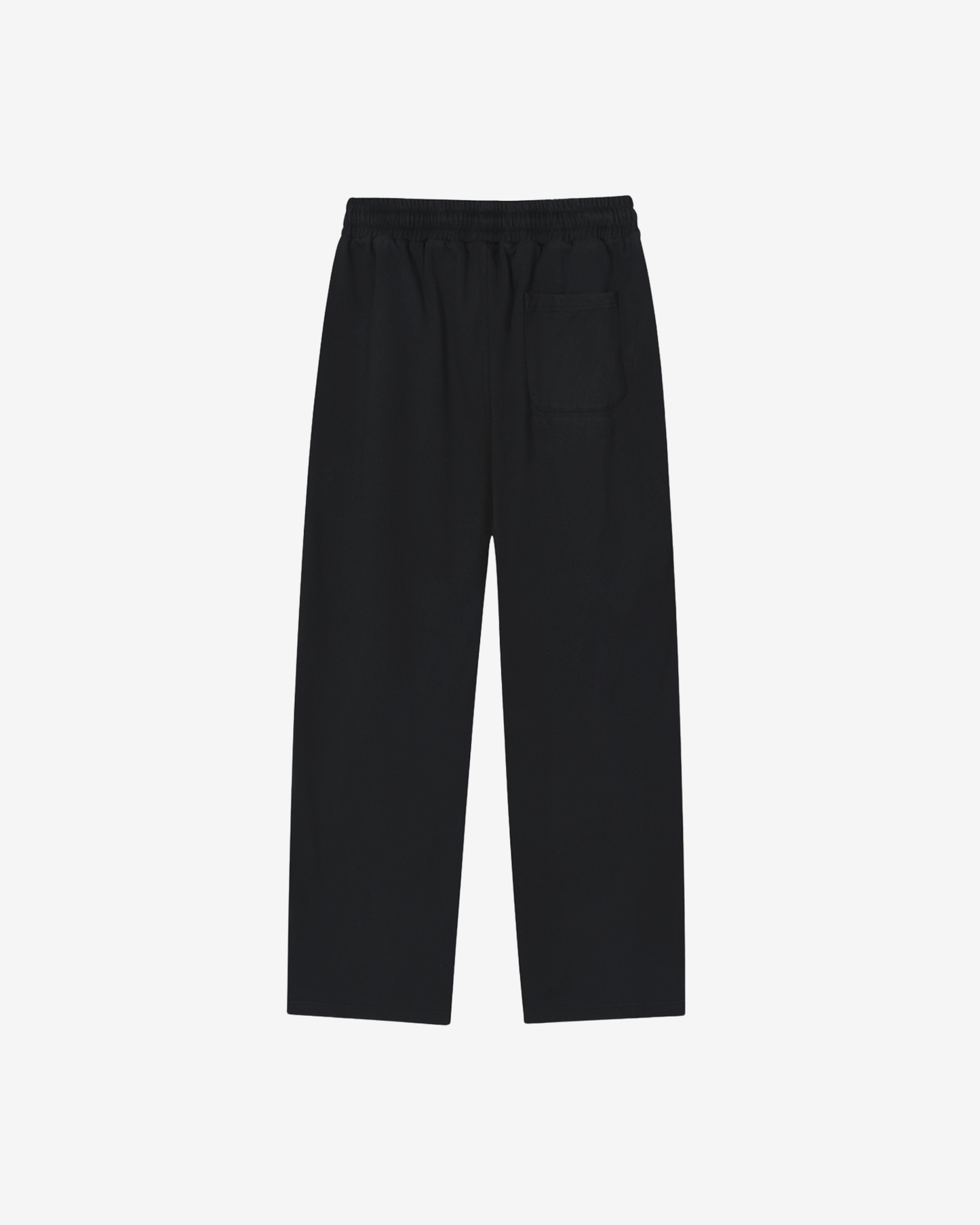 MIDNIGHT REFLECTION-STRIPED SWEATPANT [BLACK]