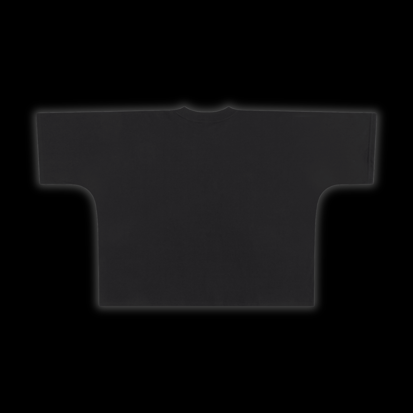OVERSIZED *ONE-STITCH* HEAVY TEE [BLACK]