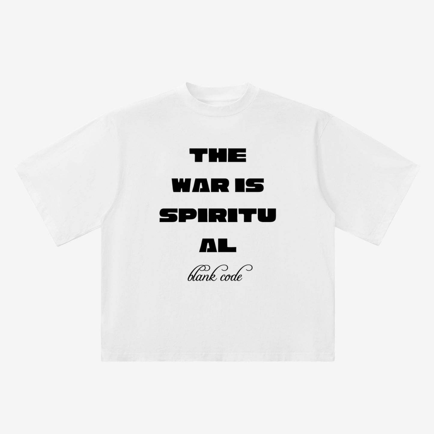 OVERSIZED DROP SHOULDER TEE [WHITE]