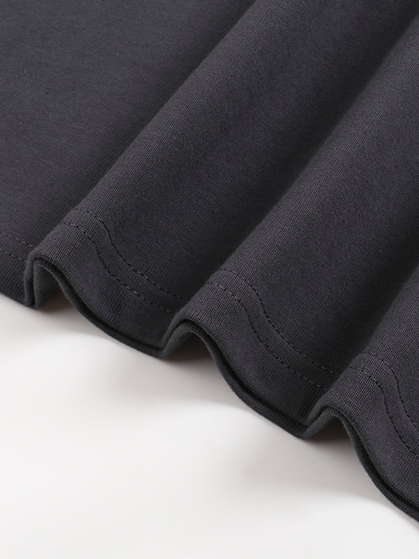 OVERSIZE *ONE-PIECE* LOGO TEE [BLACK]