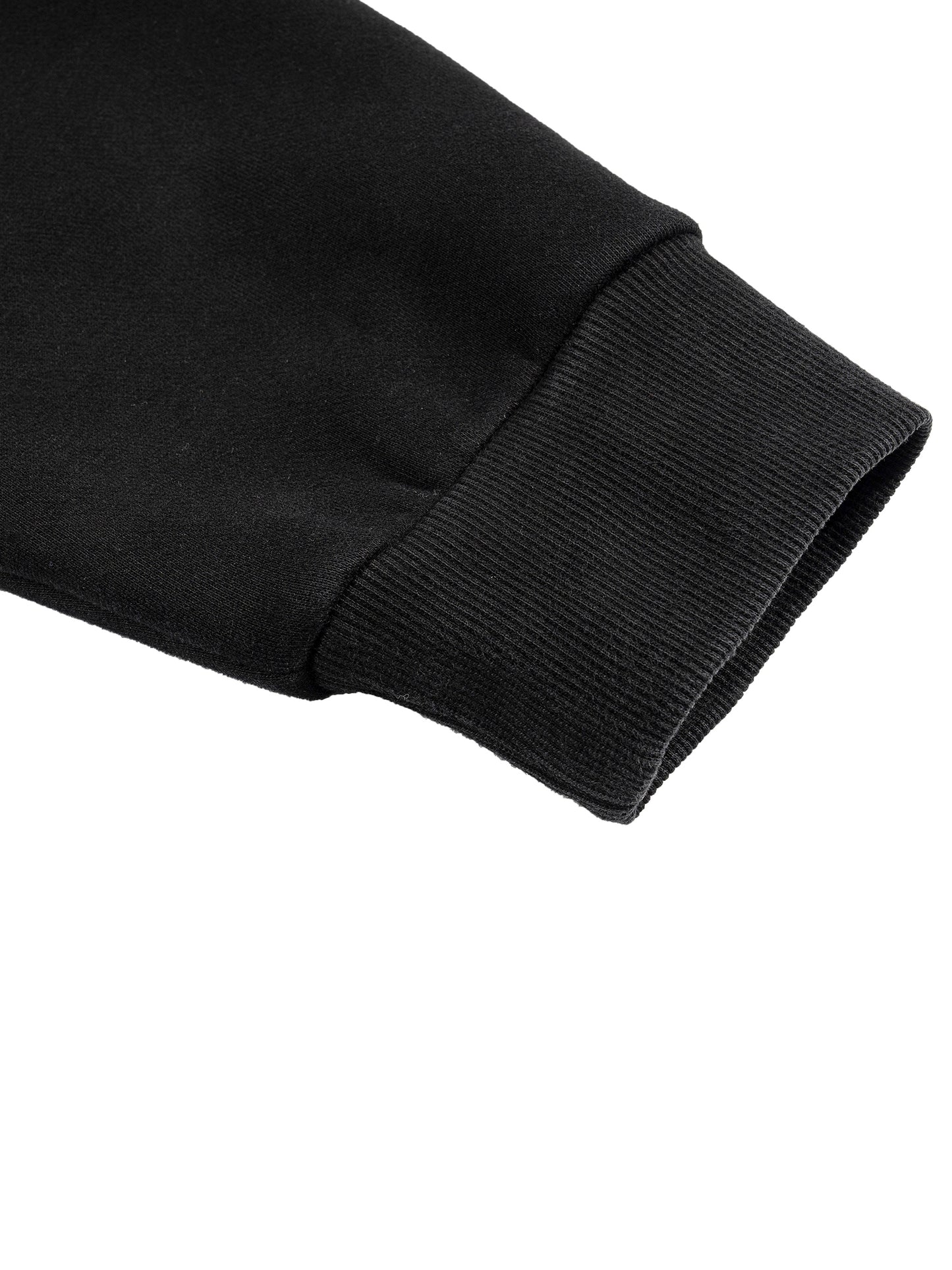 STAR-FADE *DETACHABLE* FUR HOODIE [BLACK]