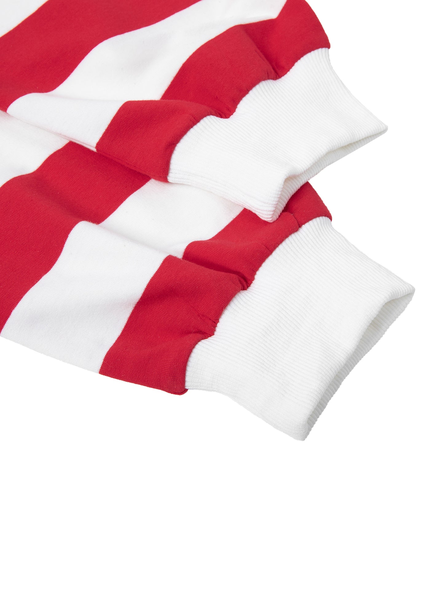STRIPE POLO SHIRT [RED W/ WHITE]
