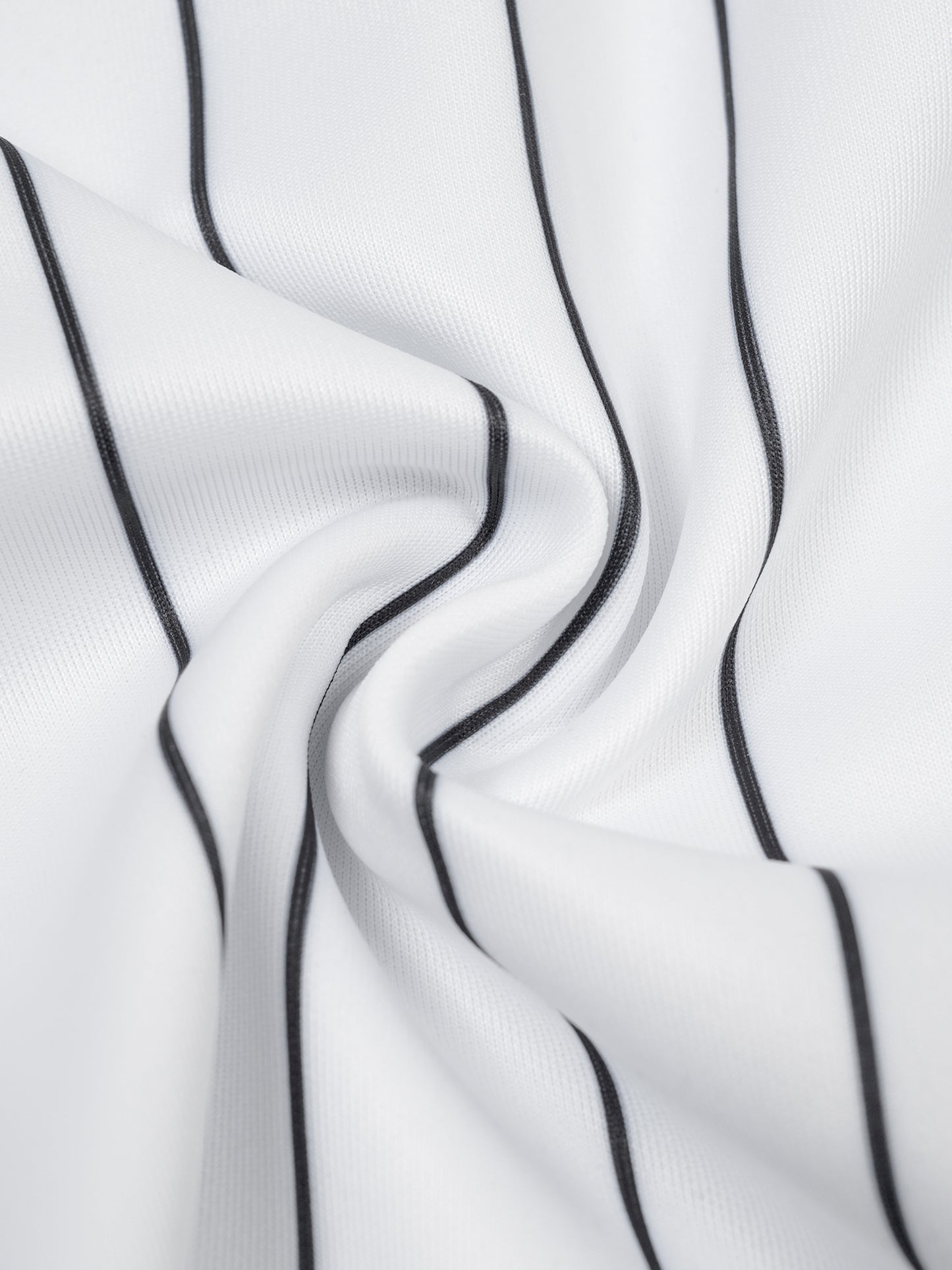 STRIPED LOOSE FIT SHORTS [WHITE]